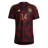 Fotballdrakt Herre Tyskland Jamal Musiala #14 Bortedrakt VM 2022 Kortermet
